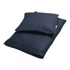 Sengetøj Muslin, Mørkeblå - Filibabba - Sovetid