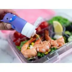 Yumbox silikone dressingflasker Funny monster - 3 stk. - Spisetid