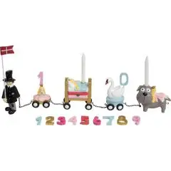 Fødselsdagstog Eventyr Pige fra Kids by Friis - Barselsgaver