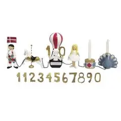 Fødselsdagstog, Harlekin og Columbine - Kids by Friis - Barselsgaver