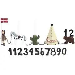 Fødselsdagstog m. indianerpige - Kids by Friis - Uroer