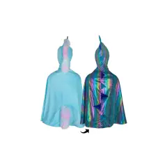 Great Pretenders Enhjørning- og dragekappe i én 4-6 år - Tekstiler