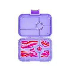 Yumbox madkasse Tapas 4 rum - Lilla - Sovetid