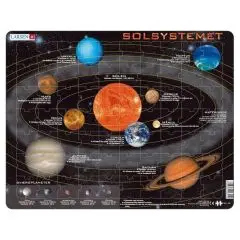 Larsen Puslespil - Solsystemet - 70 brikker - Uroer