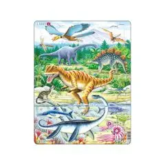 Larsen Puslespil Jurassic - 35 brikker - 