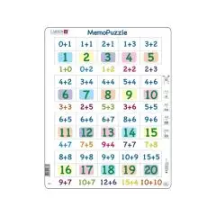 Larsen Puslespil - Lær Plus - 40 brikker - Puslespil