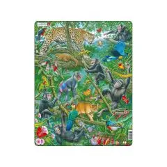 Larsen Puslespil Regnskov - 32 brikker - 