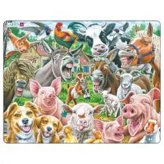 Larsen Puslespil Dyre Selfie - 33 brikker - 