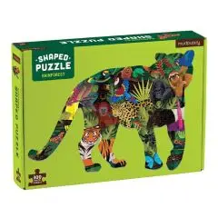 Mudpuppy Puslespil 300 brikker, Silhuet - Regnskoven - Puslespil 300 brikker