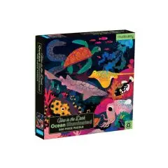 Mudpuppy Selvlysende Puslespil 500 brikker - Havet - 