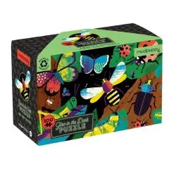 Puslespil 100 brikker, Selvlysende - Fantastiske insekter - Mudpuppy - Puslespil