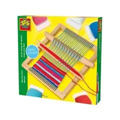 Væv i bæredygtigt træ - SES Creative - Perler og perleplader