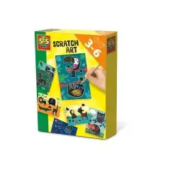 SES Creative Ridsekort med dyrekunst - Håndarbejde