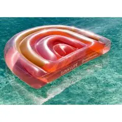 Sunnylife luftmadras pool, Regnbue - Strandlegetøj