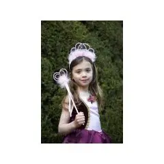 Festav og tiara m. perler - Travis Designs - Drager til børn